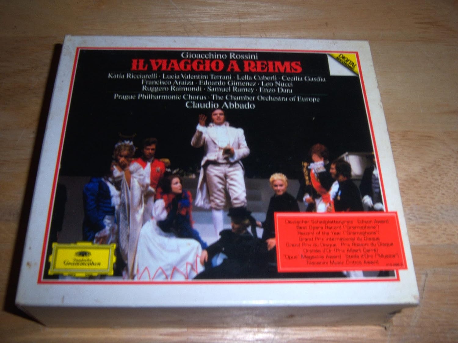 

CD GIOACHINO ROSSINI - Il Viaggio A Reims F70G502778 DEUTSCHE Germany Classical Used