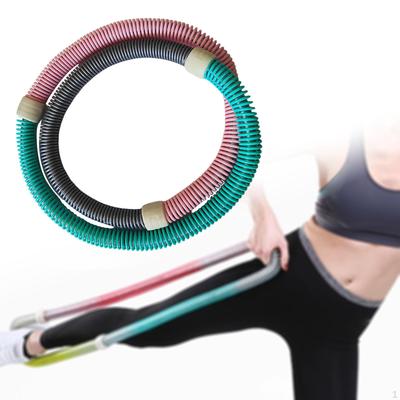 Obruče s váhou pro dospělé Cvičební kroužky Posilovač břicha Skládací Sportovní Přenosné PVC