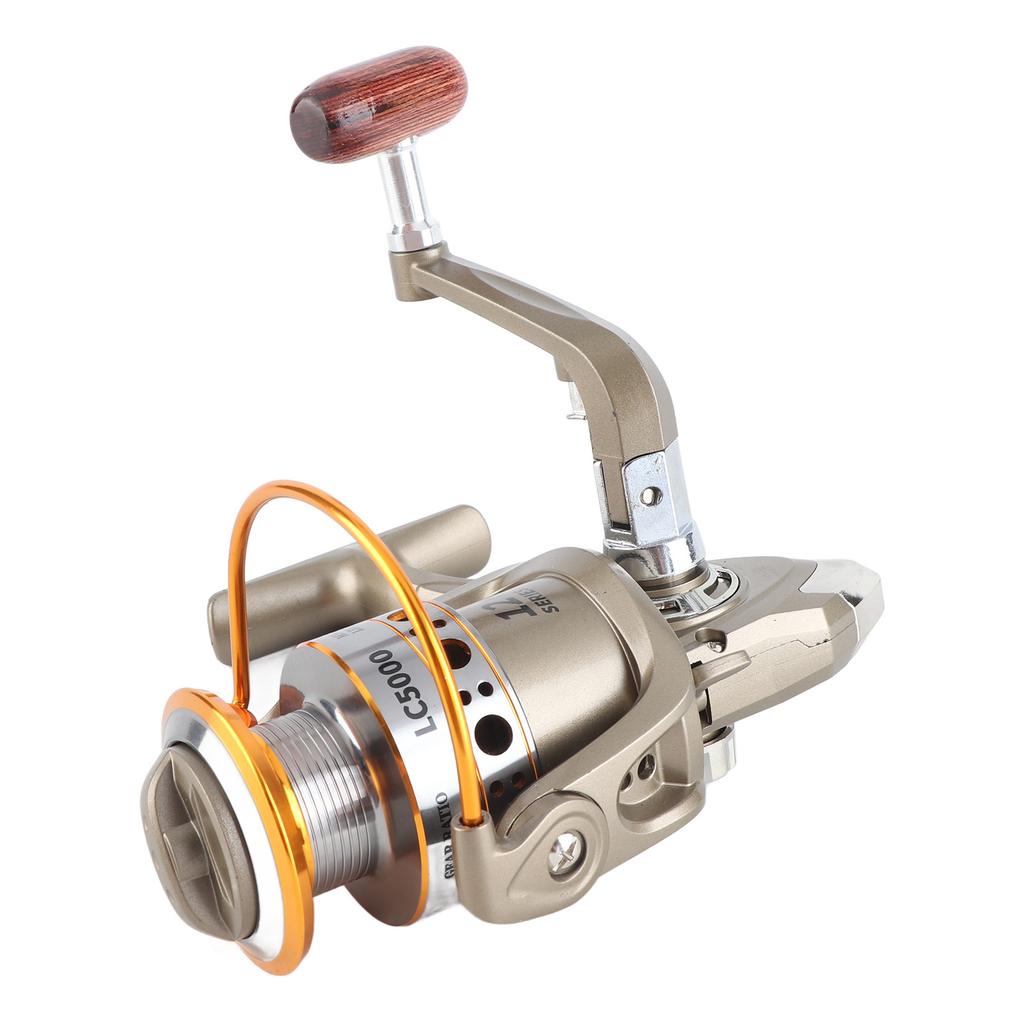 12BB Fishing Reel Foldable Arm Rocker Rear Drag Spool Fish   Wheels (LC2000)