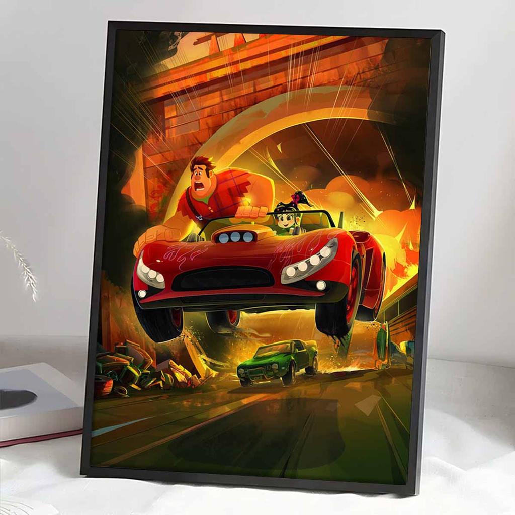 DIY Diamond Painting A Burning Car Cross Stitch Kit Mosaic Art Diamond Painting Full Circle Diamond Home Decoration