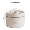 304 Stainless Steel Double-Layer Insulated Lunch Box with Lid for Office Workers & Students