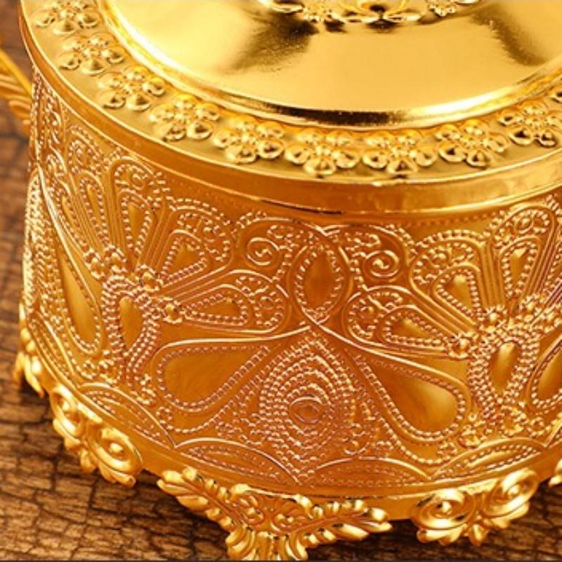 Gewürzglas,Legierung Mit Deckel Gewürzbehälter Salz Käse Organizer,Kaffeebohnen Vorratsglas,Europäische Dekoratives Küchenwerkzeug