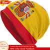 Spanish Flag of Spain Beanie Hat Chemo Headwear Slouchy Skull Sleep Cap Women Men Winter Running