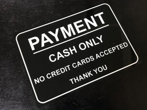 

Custom PAYMENT CASH ONLY Metal Sign Printed Take Away Fish Chips Pizza Shop AAAluminum 20x30cm（7.8x11.8inch）