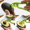 Multifunctional Avocado Cutter Corer Butter Fruit Slicer Peeler Pulp Separator Plastic Knife Kitchen Tools Gadgets Accessories