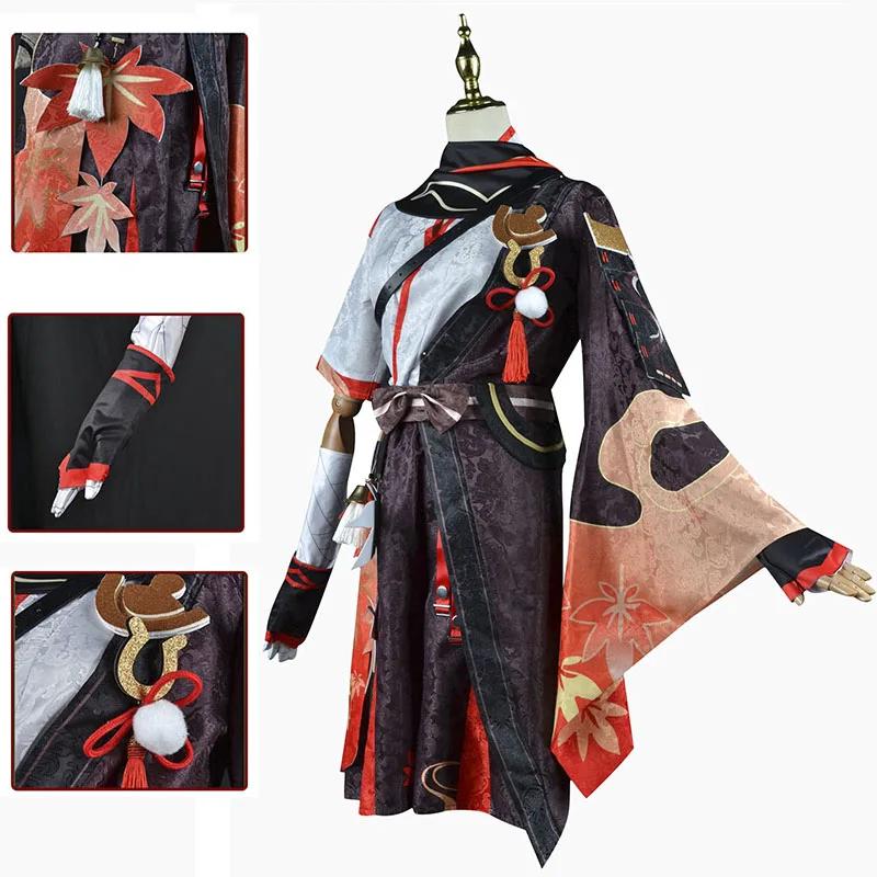 Kazuha Cosplay Costume Wig Impact Kazuha Kaedehara Cosplay Outfits Party Costumes