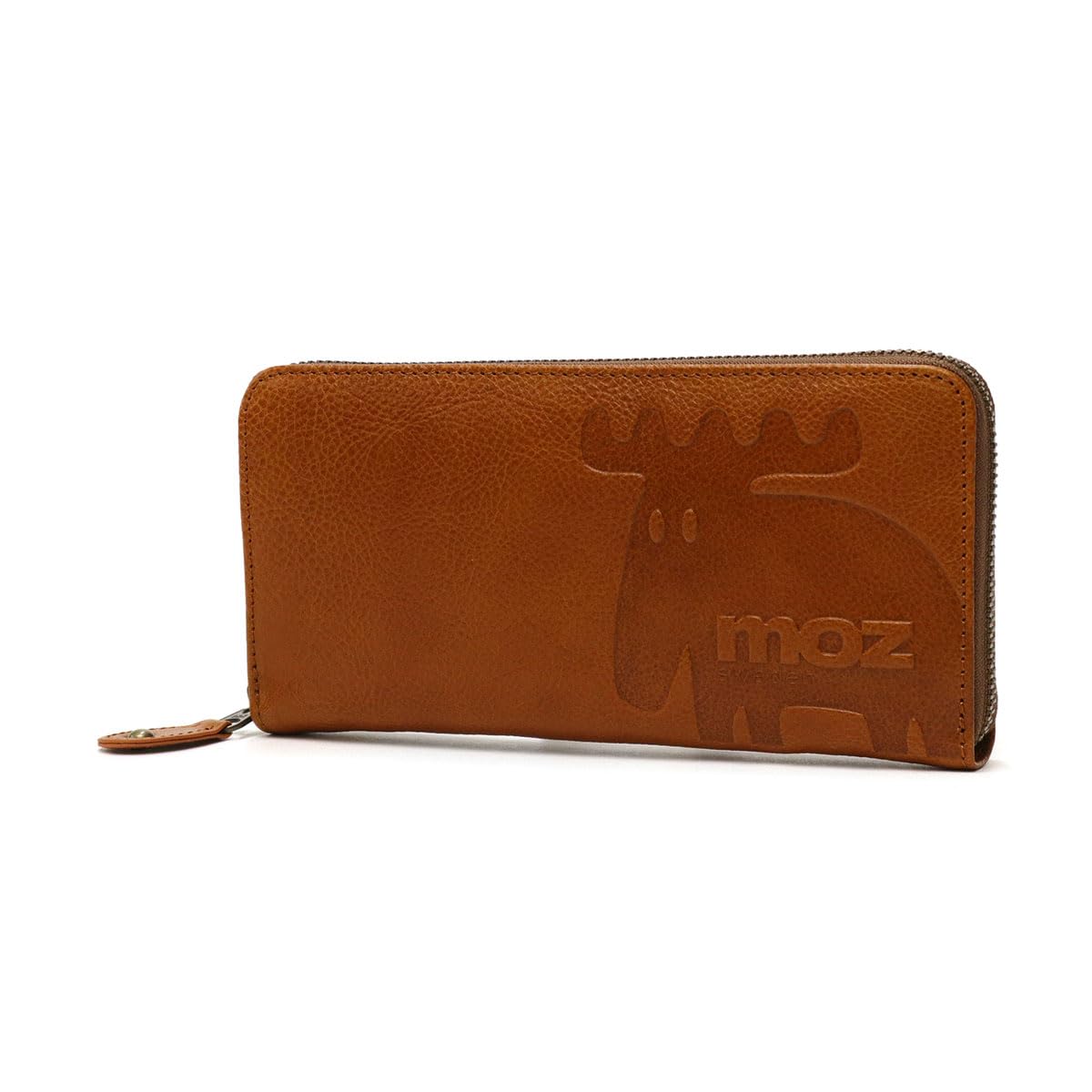 

Elk Round Zipper Long Wallet Camel [moz] ZNWE-86121