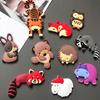 10 Piece Set of Cartoon Animal Fridge Magnets Practical Refrigerator Stickers Cartoon Animal Fridge Magnets for Home Use