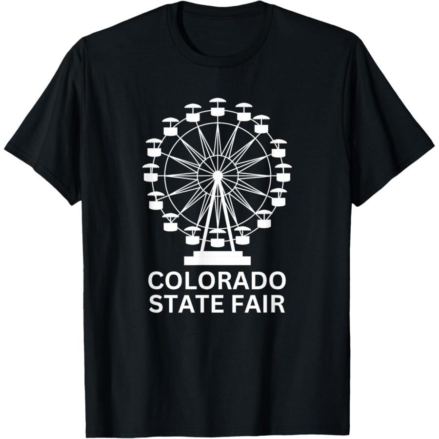 

Colorado State Fair Ferris Wheel County Fair Pueblo, CO T-Shirt XXXXXL чёрный
