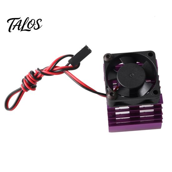 Metal Electric Motor Heat Sink 5V Cooling Fan for RC Parts 1/10 Car 540 550