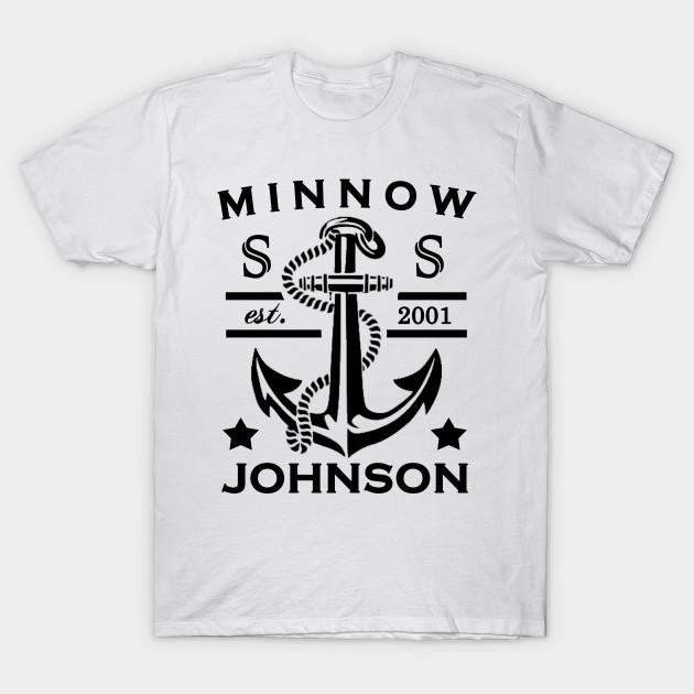

Men Black Print T-shirt Rush Hour 2 - S.S. Minnow Johnson (Black) No-Cut Transfer Paper Print Cotton Tshirt S белый