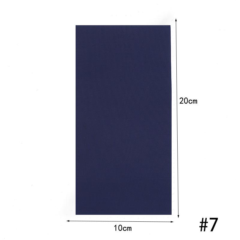 34 Color Self-Adhesive Patches for Jackets, Umbrellas, Tents (20x10 Cm)