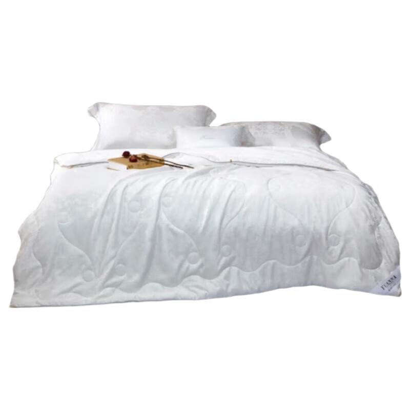 Fuanna Jinse Nianhua Jacquard Mulberry Silk Quilt