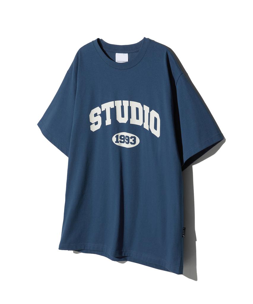 1993STUDIO Arch Logo T-Shirt_Blue