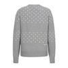 MARTINE GOLF Logo Round Neck Knit_M/Gray