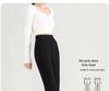 Petite Women's Black Micro-Flared High-Waisted Slimming Pants - New Spring 2025 Style