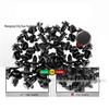 100-Piece Mixed Car Clips Set for Honda & Toyota Bumper/Trunk