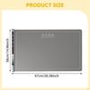 Food Warmer Warm Plate 300W Warming Mat for Winter Gatherings Daily Use Gray