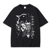 Anime Oyasumi Gute Nacht Punpun Grafik T-Shirt Herren Damen Kleidung Lässig Baumwolle Vintage T-Shirts Herren Manga Übergroße T-Shirts
