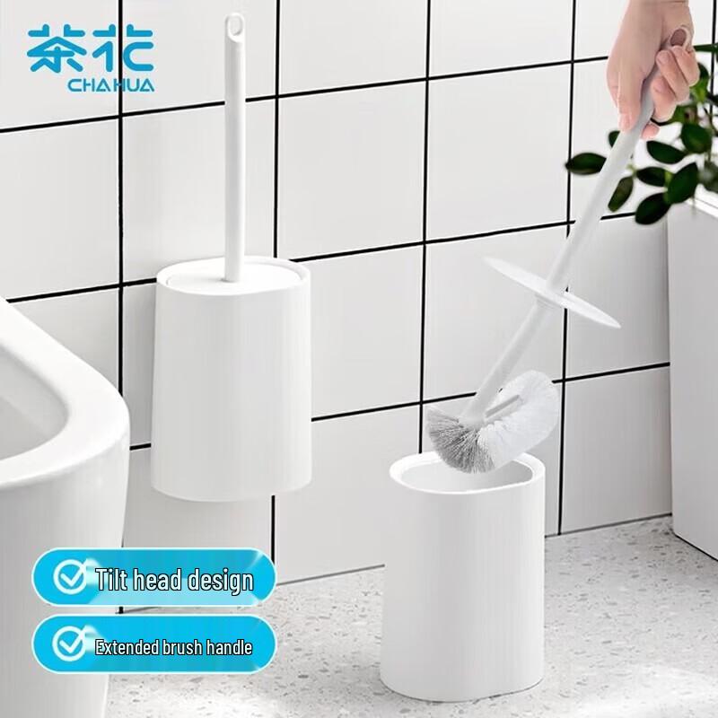 

Chahua Long Handle Hard Bristle Toilet Brush