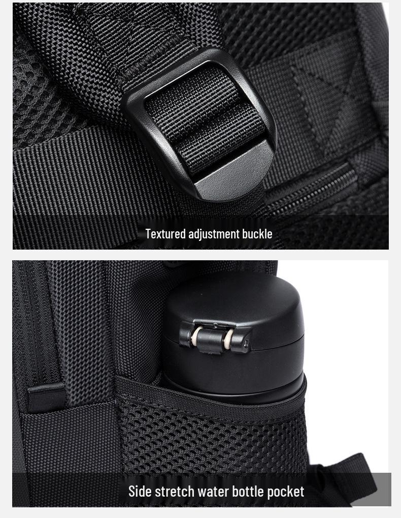 Bange Men's Backpack: Large Capacity, Breathable, Casual Laptop Bag with USB for Students