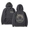 Französische Metal-Band Gojira Skelett Doppelseitiger Grafik-Hoodie Herren Damen Vintage Kapuzenpullover Männlich Lässig Übergroße Hoodies