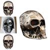 Maschera Terminator di Halloween Maschera Costume Integrale in Resina per Feste e Giochi di Ruolo