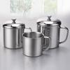 304 Stainless Steel Kids Mug with Handle and Lid