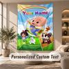 Cleo & Cuquín Tapestry, Personalized Custom Text, Wall Hanging Tapestry For Living Room Home Wall Decor