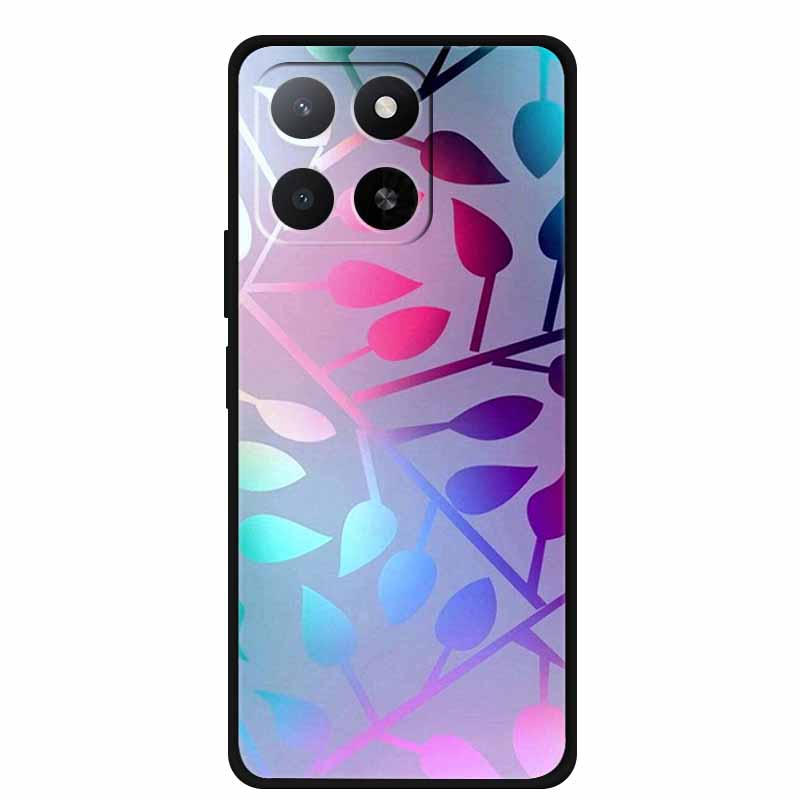 For Huawei Honor X5b Soft Silicone Cover for Funda Honor X 5b Plus X 5 B TPU Back Protector Fashion Phone Case Colourful Shell