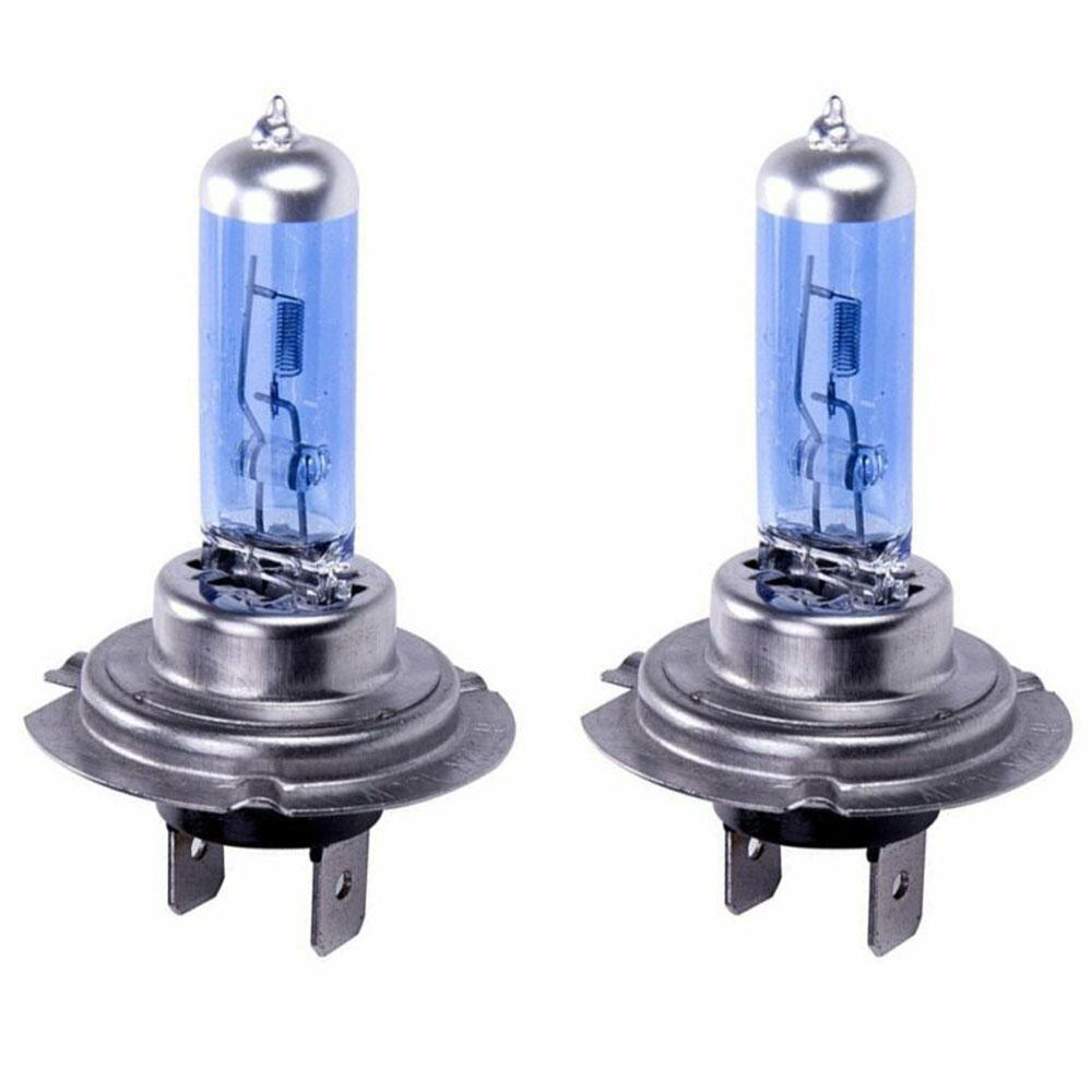 2Pcs 12V H7 100W 6000K Halogen Lamp Super Bright White Fog Lights Automobile Accessories Car Headlight Bulbs