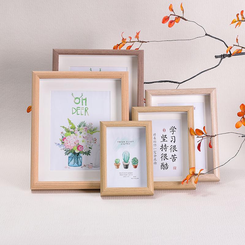 Solid Wood Handcrafted 3D Frame Dried Flower Hollow Art  Bestie Gift Idea  Shadow Box for Home Decor  Anniversary Present