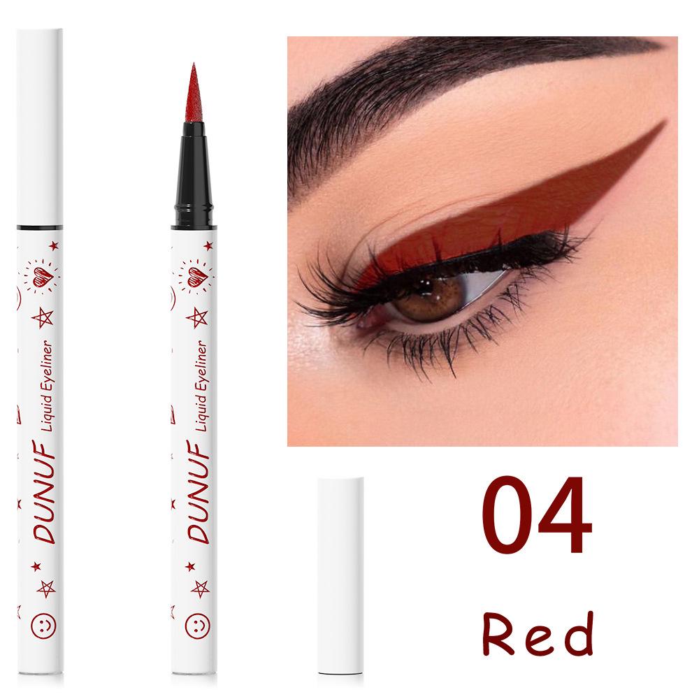 DUNUF 12-Color Waterproof Long-Lasting Eyeliner - Please Check Link Disclaimer for Foreign Trade Use