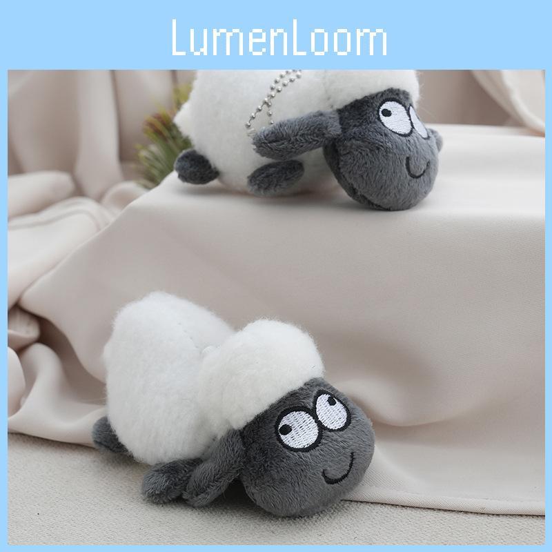 Plush Little Lamb Toy Keychain With Pp Cotton Filling For Kids Gift