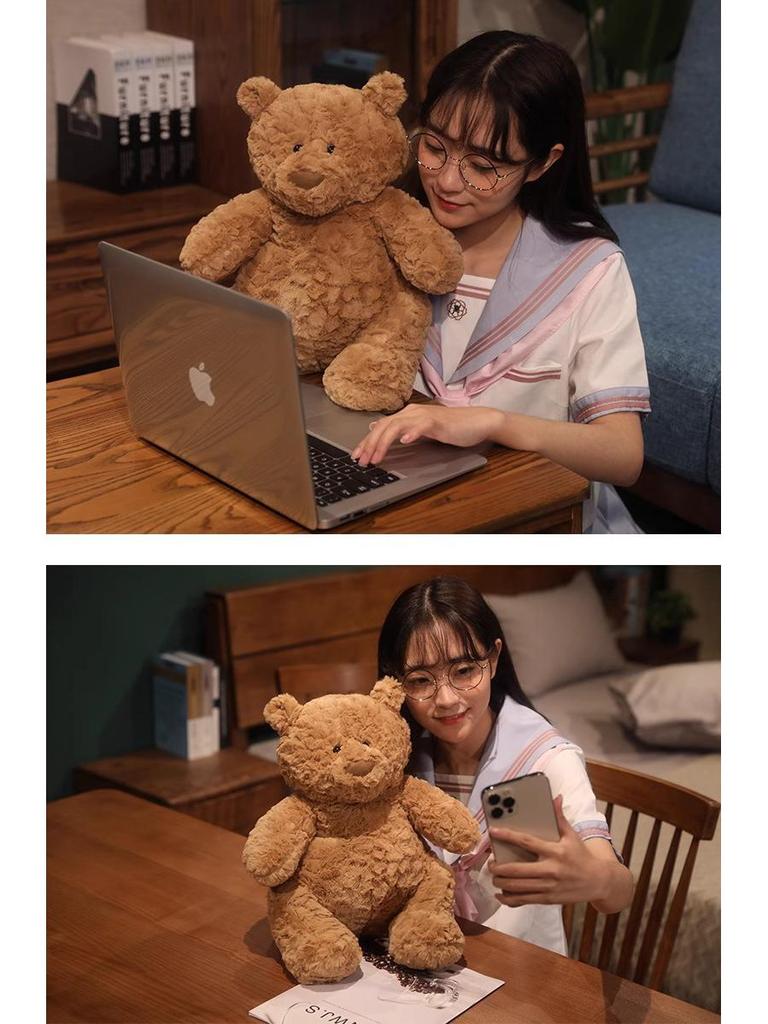 Barcelona Teddy Bear Plush - Rona, Soothing Sleep Pillow Doll