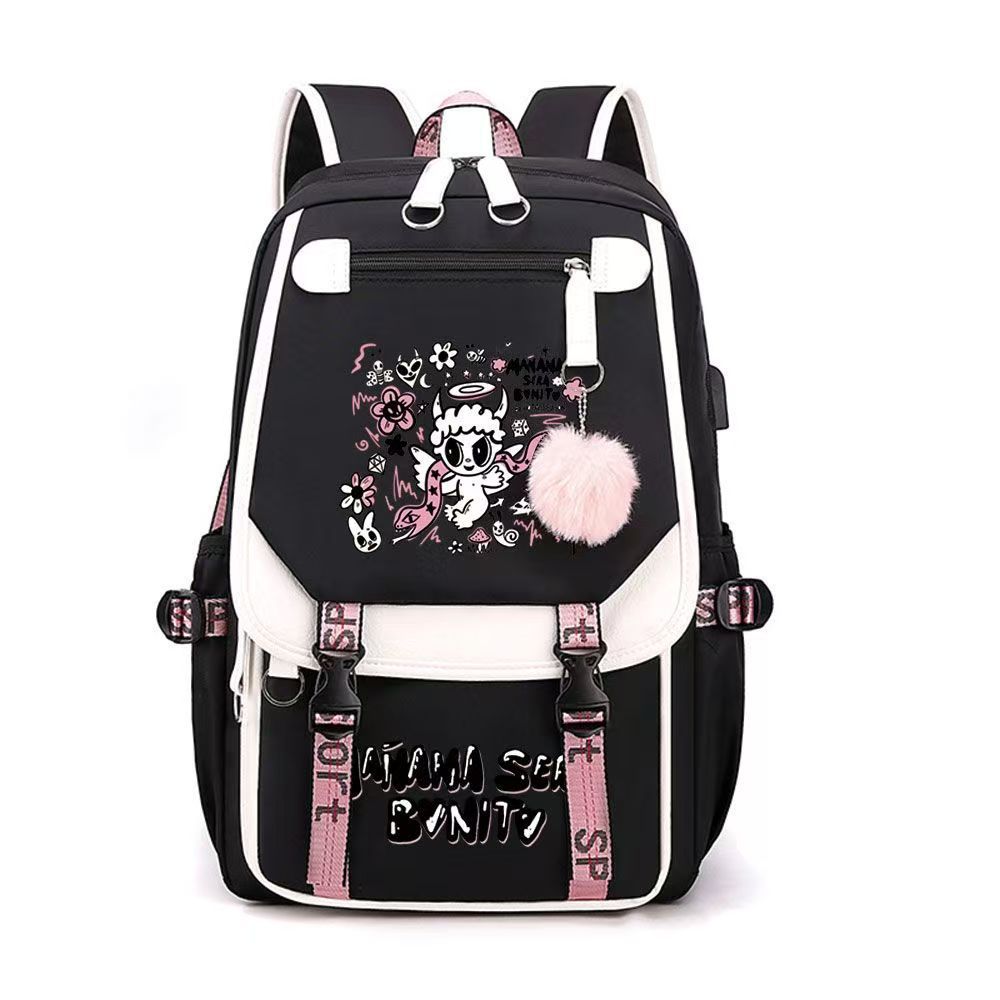 Backpack School Bag Primary School Students Junior High School Students College Students Campus Backpack