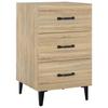 Maison Exclusive - Nachttisch Sonoma-Eiche 40x40x66 cm Holzwerkstoff