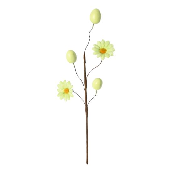 

Easter Egg Picks Spring Artificial Flower Branch with Colorful Eggs for Floral Arrangements Party Home Table Centerpiece світло-зелений колір