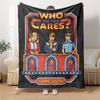 Steven Rhodes Theme Printed Blanket - Perfect for Couch, Bed, Travel & Outdoor Use | Machine Washable, Cozy & Durable.