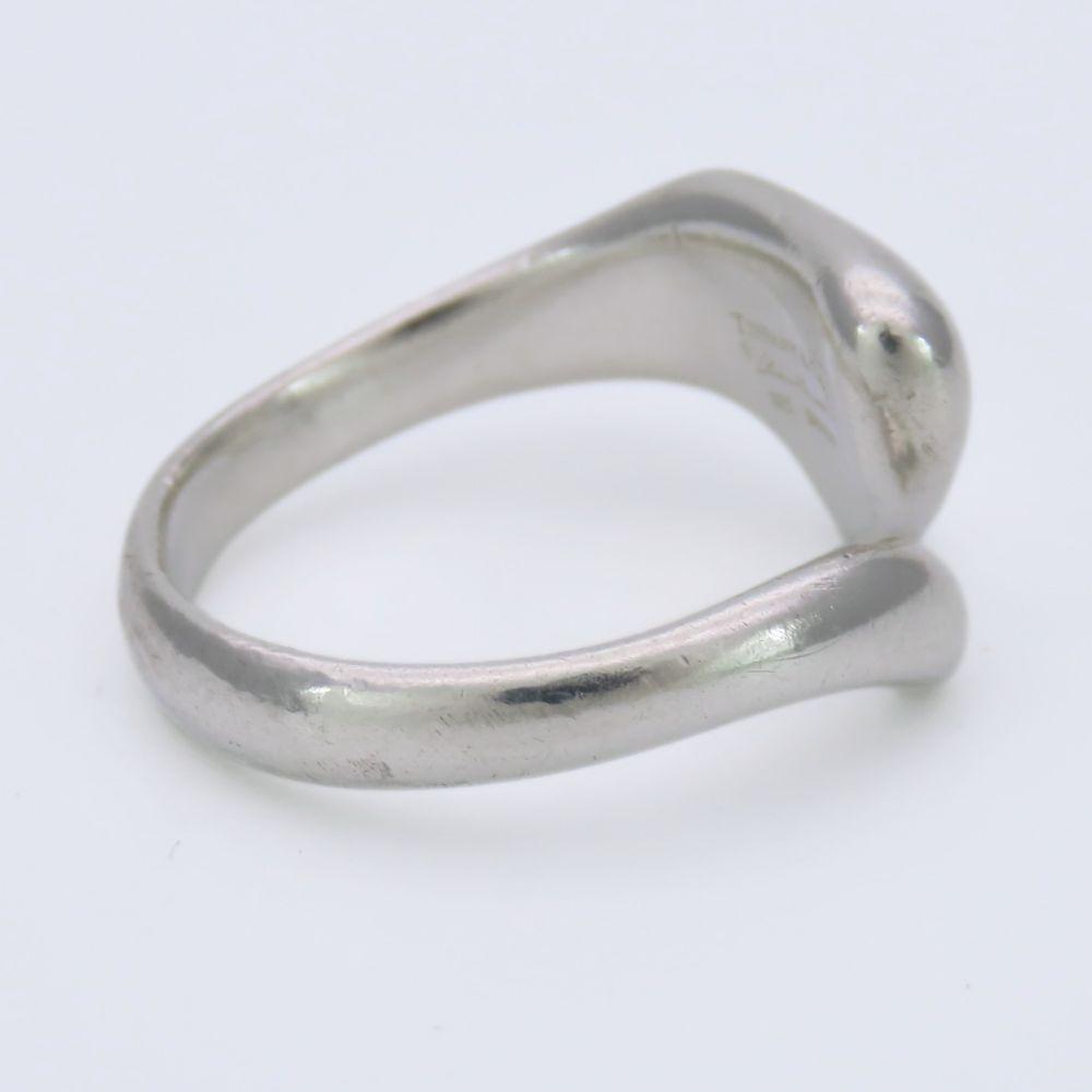 Used TIFFANY&Co. Ring Full Heart EU#49 Silver925 4.3g Silver Accessories