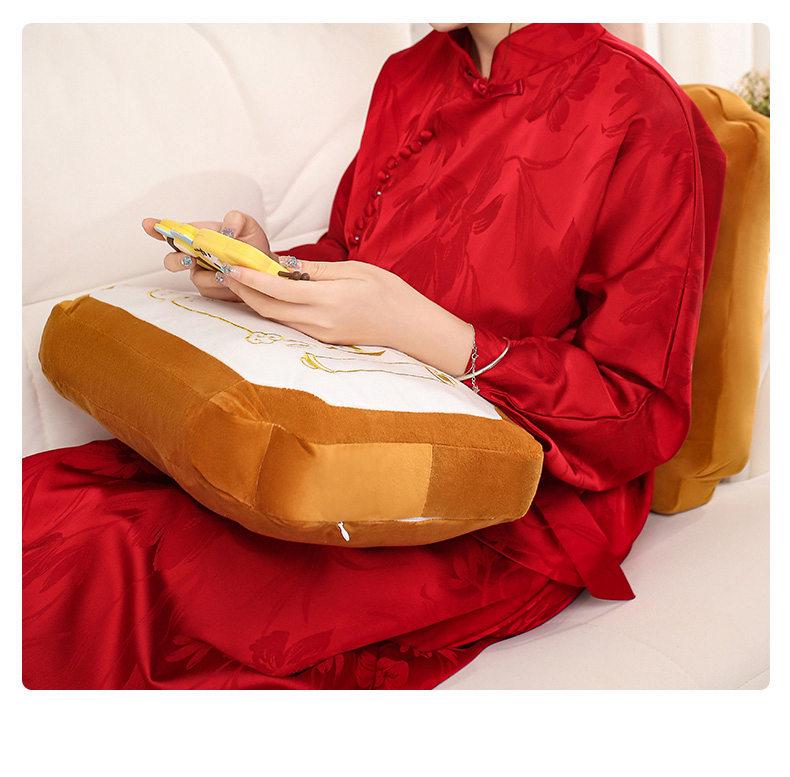 Auspicious Prayer Talisman Pillow - Attract Wealth, Peace & Exam Success - Perfect Gift for Friends, Family, Students.