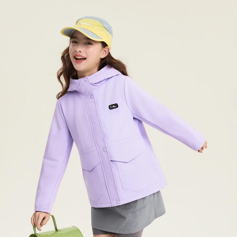 Deesha Girls Fashion Hooded Fleece-Lined Jacket 130