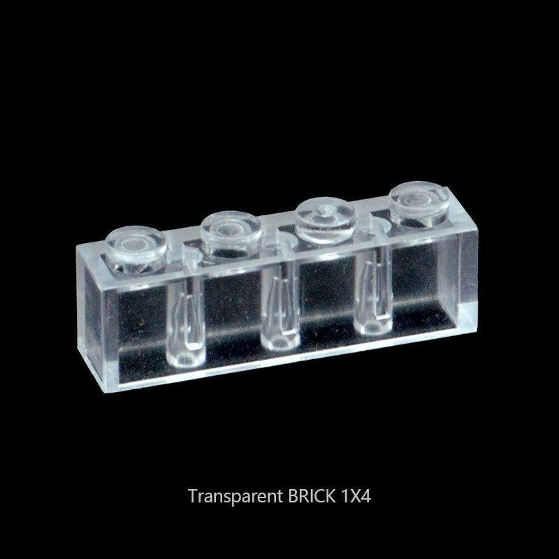 Kompakte Partikel 1x2 2x3 2x4 1x1 Steine MOC Komponenten Transparente Bausteine Geschenke Spielzeug für Kinder
