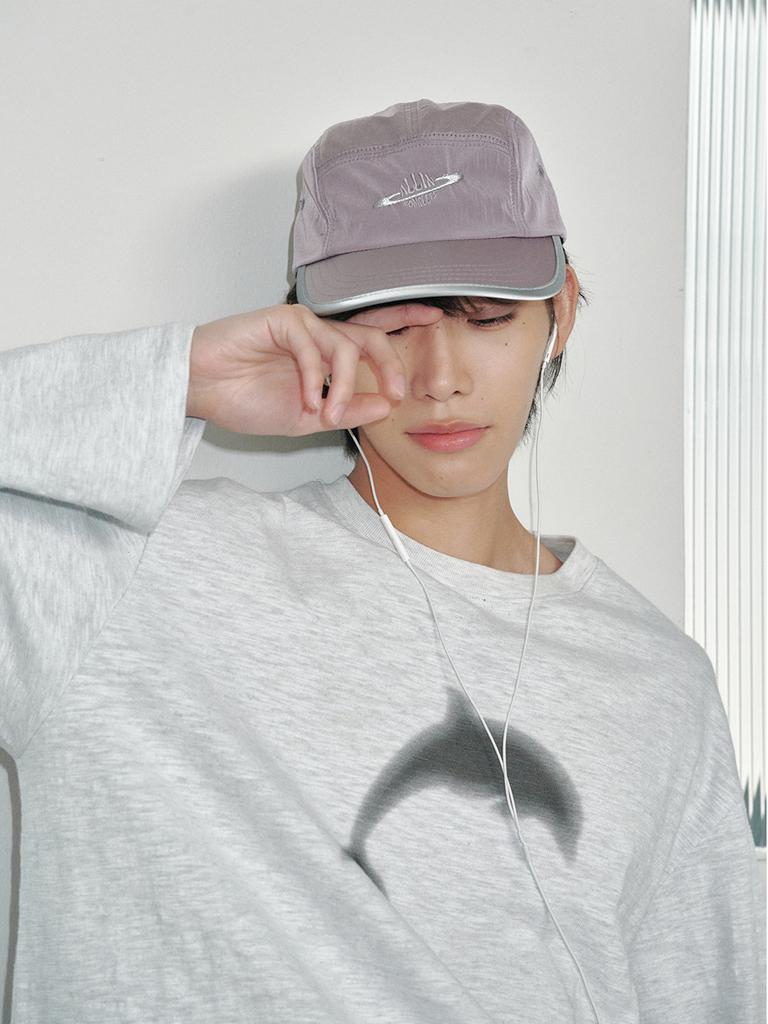 Olinkeompeulliteu Saturn Nylon Camp Cap (Purple)