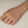 925 Sterling Silver Star Flower Zircon Bracelet for Women French Style Exquisite Party Wedding Jewelry Gift