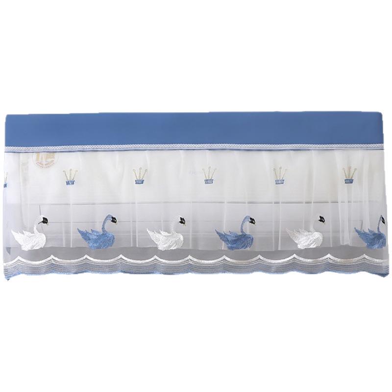Lace Windproof Air Conditioner Dust Cover: Prevents Direct Blowing, Ideal for Hanging and Postpartum Use.