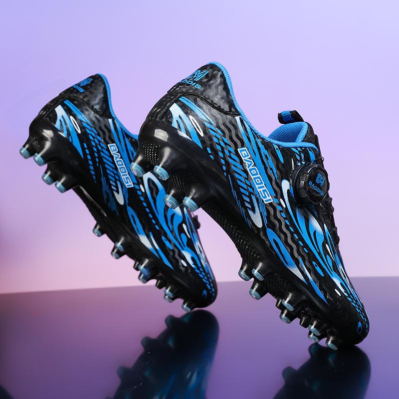 Çocuk futbol ayakkabıları toplum FG okul futbol kramponları Cleats çim ayakkabı erkek kız açık atletik eğitim spor ayakkabı