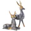 Set of 2 Dear showpiece for Home Decoration Items Table Décor Living Room Gift Boxes for Weddings, Parties, Housewarming for Home