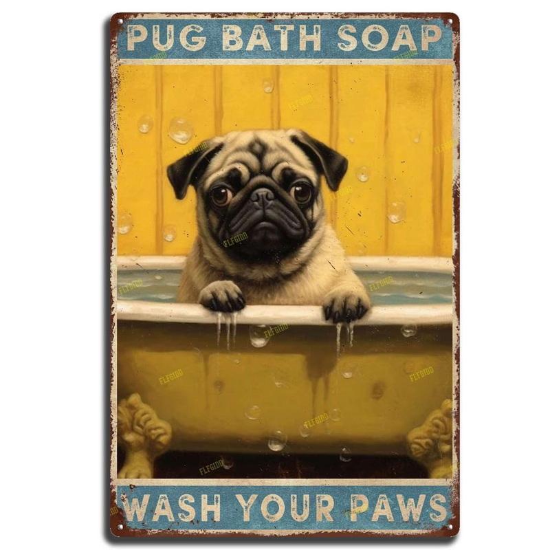 

Ретро Металлические Жестяные Таблички Кот Собака Мыло для Ванны Мой Лапу Пузырьковые Постеры Винтажные Туалет Пещера Бар Дом Ванная Комната Настенные Декоративные Таблички 20X30CM