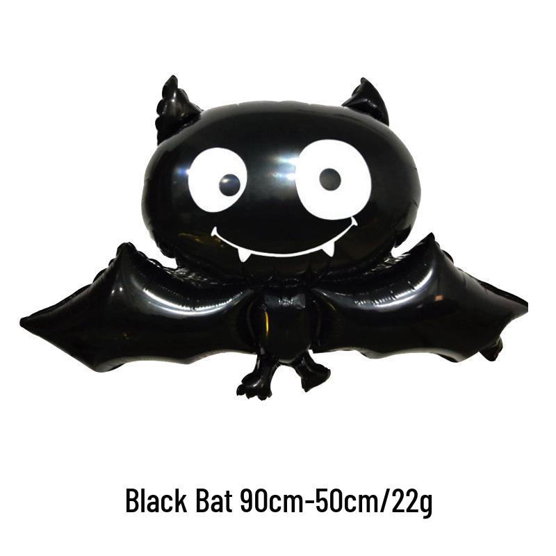 Aluminum Foil Balloons: Halloween Decorations with Ghosts, Skeletons, Pumpkins, and Bats